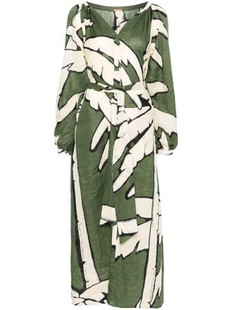 Johanna Ortiz Weaving Weve jurk - Groen