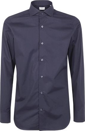 Tintoria Mattei Casual Shirts - Heren - Casual Overhemden - Zwart - XL - Overhemden