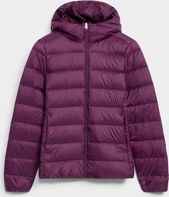 Contemporaine Womens Reprocessed nylon cropped jacket