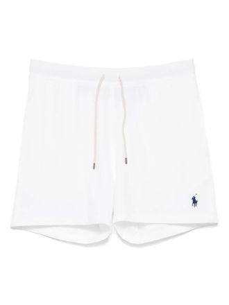 Polo Ralph Lauren Traveler swim shorts - men - Recycled Polyester/Recycled Polyester/Elastane - M - White