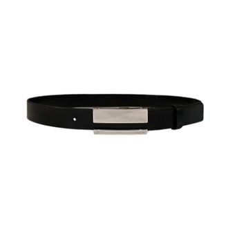 Gucci Pre-owned Leather belts - female - Gucci Vintage - Vintage Belts - Black - ONE SIZE - Pre-owned