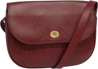 Dior Pre-owned Vintage Schoudertas - Dames - Vintage Schoudertas - Rood - ONE Size - Leer - Vintage