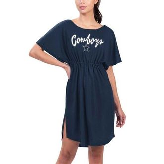 G-III 4Her by Carl Banks Womens G-III 4Her by Carl Banks Navy Dallas Cowboys Versus Swim Cover-Up at Nordstrom, Size Xx-Large