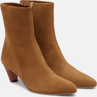 Aquazzura Sloan suede ankle boots