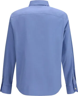Valentino Mens Cotton Shirt Vgold Cloudless Sky