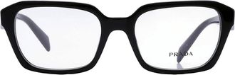 Prada Demo Rectangular Ladies Eyeglasses PR 14ZV 1AB1O1 52