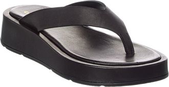 La Canadienne Aly Leather Platform Sandal