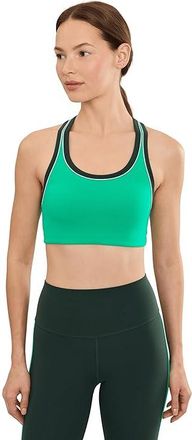 SPLITS59 Robbie Airweight Bra Womens Bra Spearmint/Military : MD, Nylon/Spandex