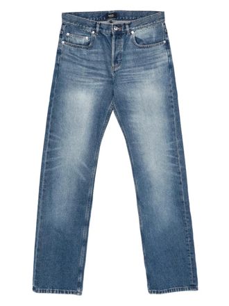 A.P.C. Jeans met vijf zakken - Blauw