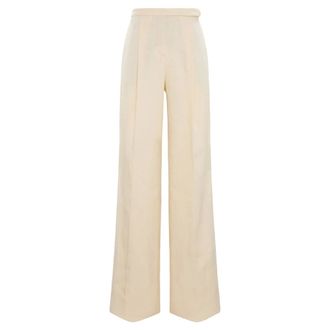 Dorothee Schumacher Dames, Broeken, Beige, Maat: L