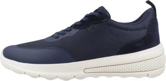 Geox D Activart - Dames - Sneakers - Blauw - 39 EU - Leer - Schoenen