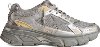 Golden Goose Silver Lightstar Sneakers