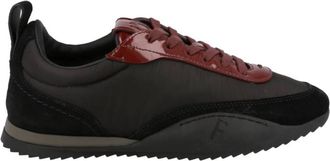 Ferragamo Ferragamo Detroit Patent Leather Trim Sneakers