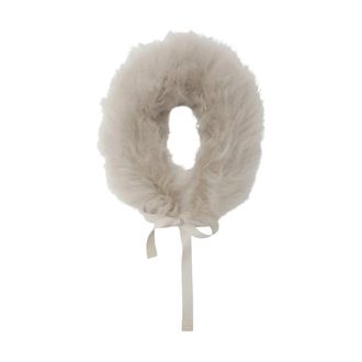 Max Mara Sciarpa Stola - Dames - Wintersjaals - Beige - ONE Size - Accessoires