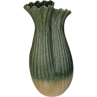 Schubiger M&ouml;bel Vase Bl&auml;tter, Gr&uuml;n H: 54 cm