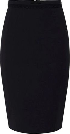 Elisabetta Franchi Dames, Rokken, Zwart, Maat: L