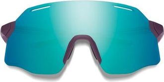 Smith Vert 139mm ChromaPop Polarized Shield Sunglasses in Amethyst /Chromapop Opal at Nordstrom