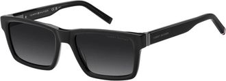 Tommy Hilfiger TH 2309/S 807(9O) Zonnebril - Heren - Zonnebrillen - Zwart - 55 MM - Accessoires