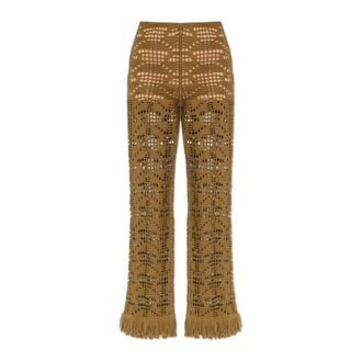 Etro Etro, Wide Trousers, female, Green, Size: 2XS Woven Trousers