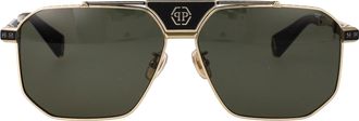 Philipp Plein Geometric Sunglasses Spp152 V 0302