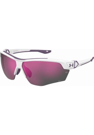 Under Armour Womens UA-YARD-DUAL-NIC UA YARD DUAL 76 NIC Sunglasses - Antique White - One Size