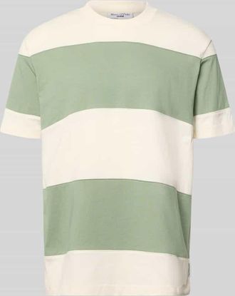 Marc O'Polo Denim Marc OPolo Denim Relaxed Fit T-Shirt aus reiner Baumwolle in Lind, Gr&ouml;&szlig;e XXL