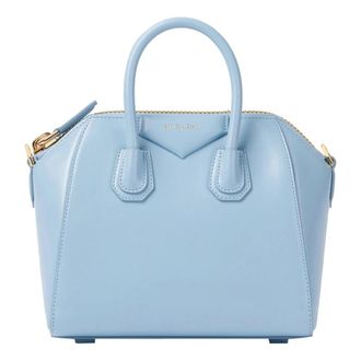 Givenchy Tote Bags, female, Blue, Size: ONE SIZE Stylish Antigona Handbag