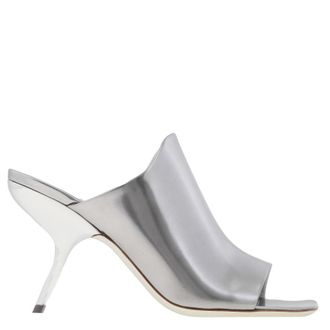 Ferragamo Era Patent Leather Mules, Size 8 C