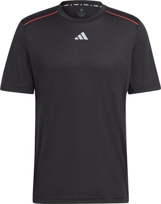 adidas Workout Base Logo Tee Black Transparent IB7901