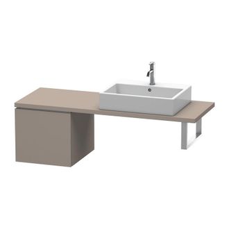 Duravit Consola Base L-cube 420x477x400mm Basalto Mate