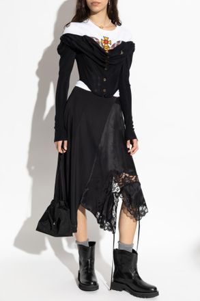 Vivienne Westwood Long Sleeve Top, Womens, Black