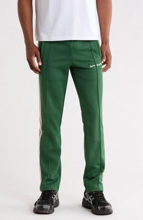 Palm Angels Pin-Tuck Track Pants in Emerald Green at Nordstrom Rack, Size Xx-Small