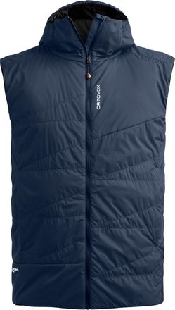 Ortovox Blue Swisswool Piz Duan Quilted Padded Vest
