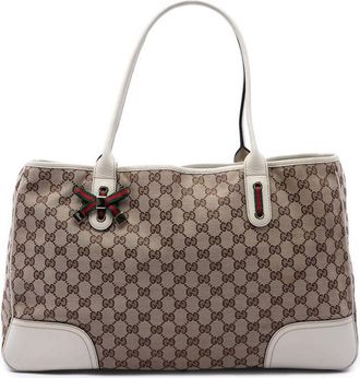 Gucci Pre-owned Gucci GG Canvas Web Princy Tote Ladies JZXF3O9SLFUANVWH