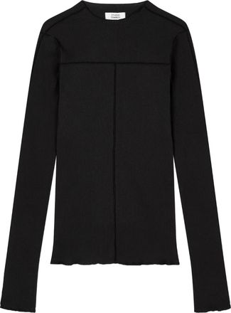 TOMBOY panelled T-shirt - women - Cotton/Polyester - OS - Black