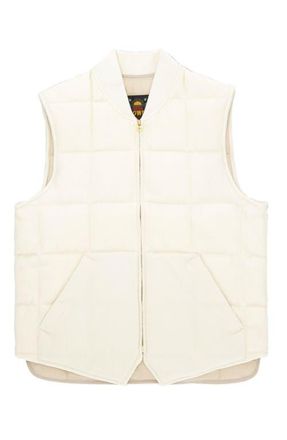 Fortela Wool Vest Jacket in White at Nordstrom, Size 54 Eu