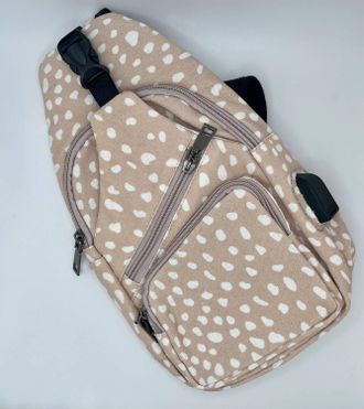 Calla Unisex Nupouch Anti-Theft Daypack In Vintage Fawn