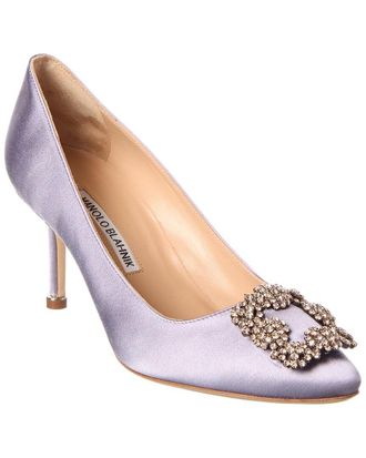 Manolo Blahnik Hangisi 70 Satin Pump