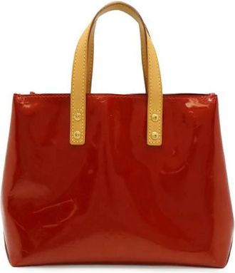 Louis Vuitton Pre-owned Monogram Vernis Reade PM Tote Bag - Dames - Vintage Shopper - Rood - ONE Size - Leer - Vintage