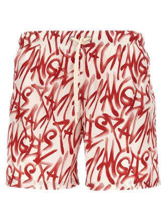Palm Angels Graffiti Swimsuit