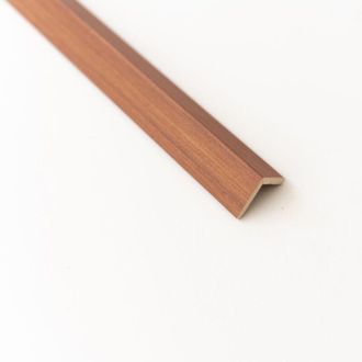 Beghelli Paraspigolo in mdf ciliegio mm.28x28x3000
