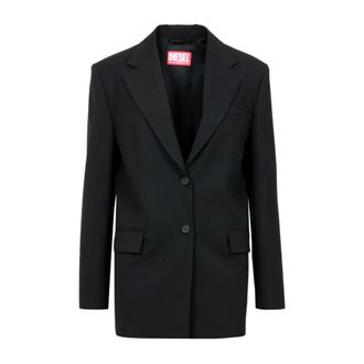 Diesel Blazers, female, Black, Size: 2XS G-Kess-R1 Jacket