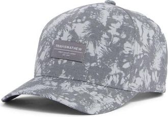 Travis Mathew Pineapple Please Snapback Baseball Cap in Grey at Nordstrom