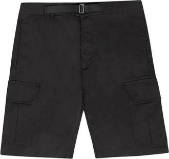 Afterlabel Korte Broeken, Heren, Zwart, S, Katoen, Casual Katoenen Shorts Mosca
