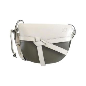 Loewe Pre-owned Cross Body Bags, female, Multicolor, Size: ONE SIZE Pre-owned Gate Small Calf Shoulder Bag