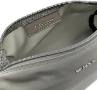 Kiton Crossbody Bags - Medium Grey Bag With Top Zip Closure And Internal - Gr. unisize - in Grau - f&uuml;r Damen