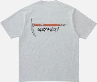 Gramicci Mens Gramicci Ice Axe T-Shirt - Grey - Size: 38