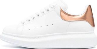 Alexander McQueen (WMNS) Alexander McQueen Oversized Sneakers White Rose Gold 718232WIE829053