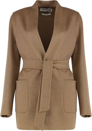 Max Mara Dressing Gown In Camel