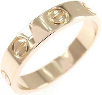 Cartier Pink Gold (18K) Band Ring (Pre-Owned)